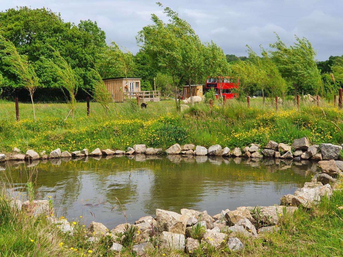 Dartmoor Reach Alpaca Farm Heated Cabins 5 Mins Drive To Dartmoor Бови-Трейси Экстерьер фото